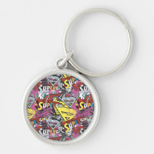 Porte-clés Supergirl Comic Capers Pattern 4