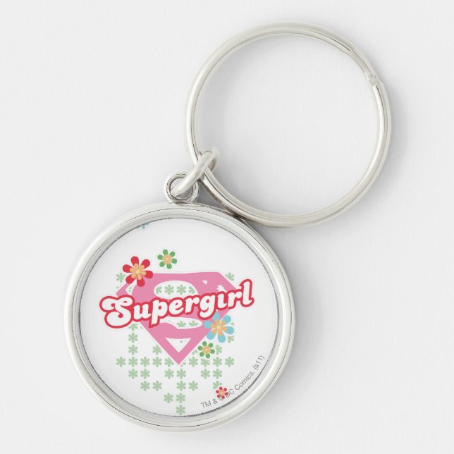 Porte-clés Supergirl Flower Madness (Devant)