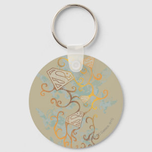 Porte-clés Supergirl Gold et Brown