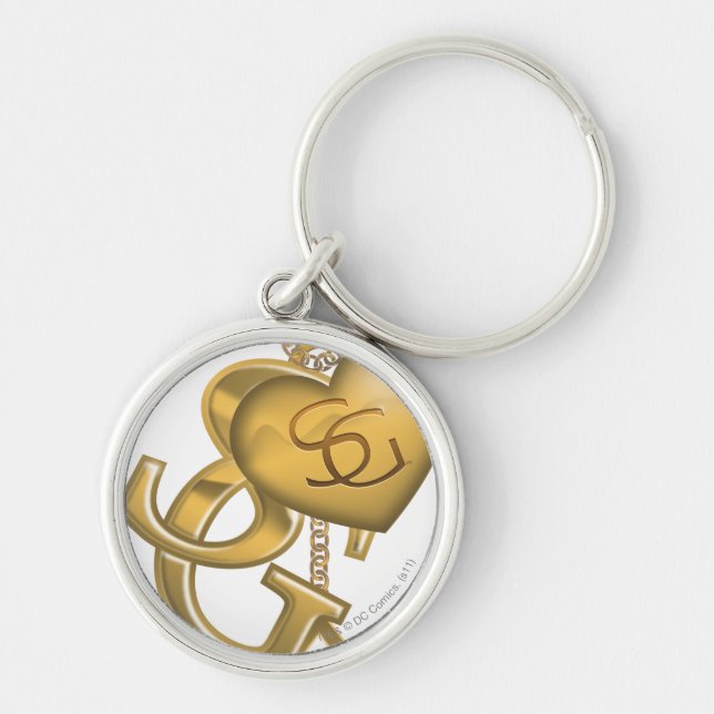 Porte-clés Supergirl Gold Locket (Devant)