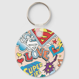 Porte-clés Supergirl Love