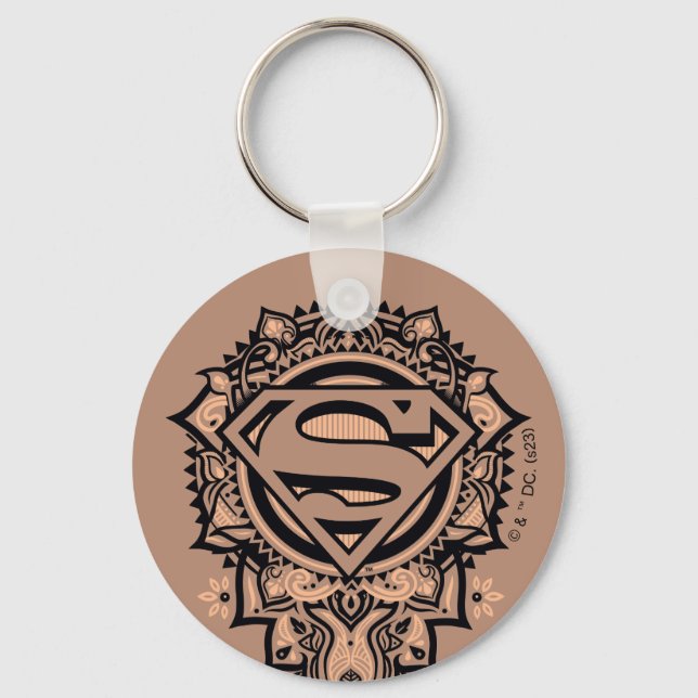 Porte-clés Supergirl Mandala Graphic (Recto)