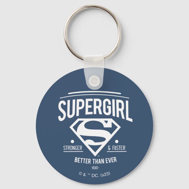 Porte-clés Supergirl mieux que jamais Retro Graphic (Recto)