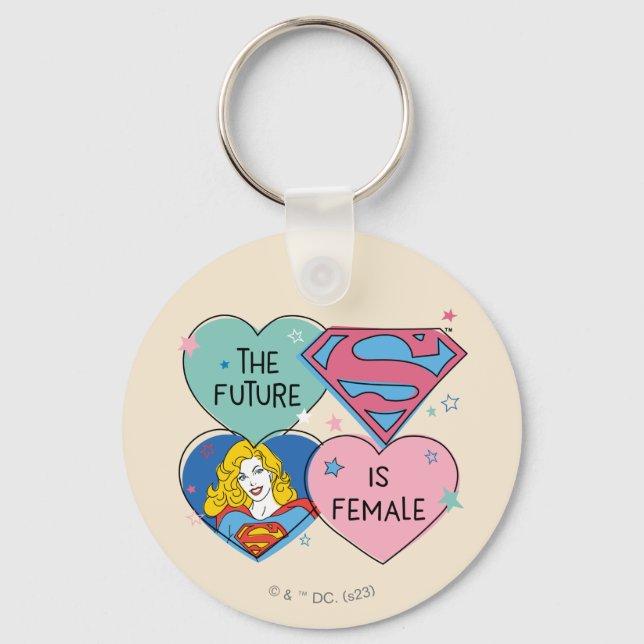 Porte-clés Supergirl Out of This World Retro Graphic (Recto)