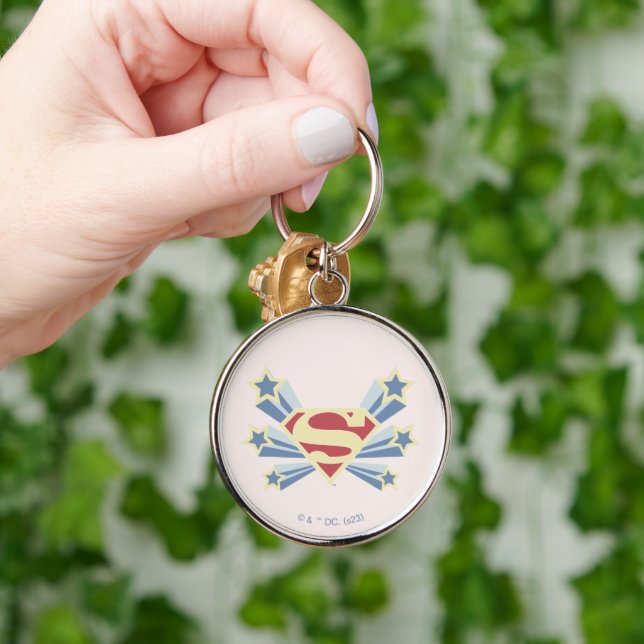 Porte-clés Supergirl Stars S-Shield (Main)