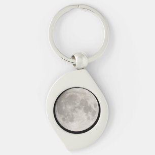 Porte-clés Superlune dans le ciel noir