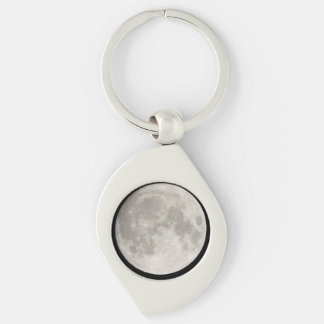 Porte-clés Superlune dans le ciel noir