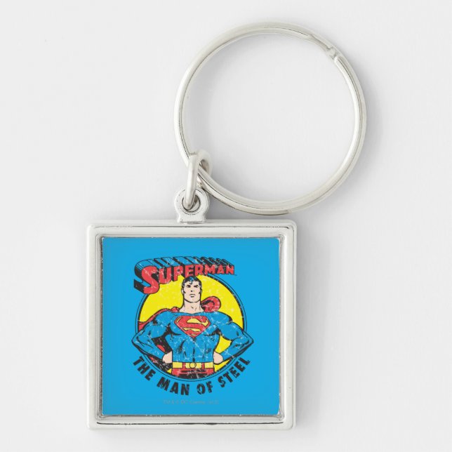 Porte-clés Superman L'homme de l'acier (Devant)