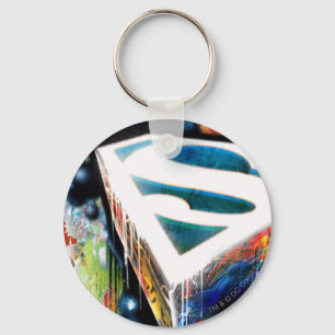 Porte-clés Superman Stylisé   Logo Urban Graffiti