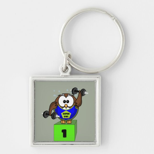 Porte-clés SuperOwl (Devant)