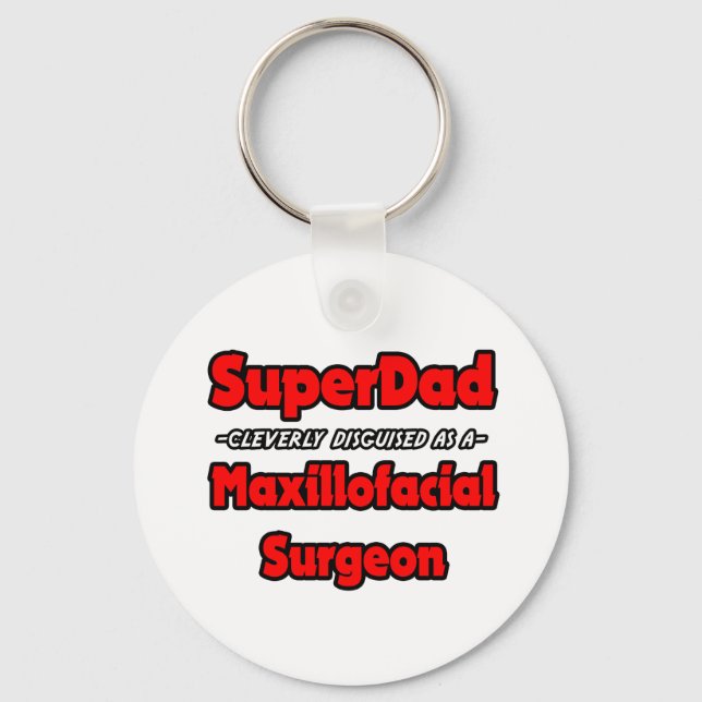 Porte-clés SuperPapa...Maxillofacial (Recto)