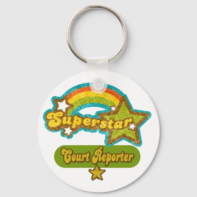 Porte-clés Superstar Court Reporter (Recto)