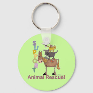 Porte-clés Support Animal Rescue