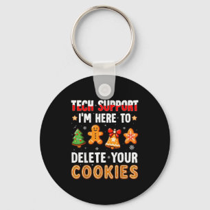 Porte-clés Support Technique Ici Pour Supprimer Les Cookies P