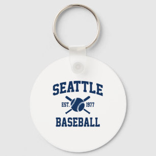 Porte-clés Supporter de l'équipe de sport vintage de baseball