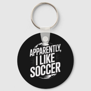 Porte-clés Supporters de football Apparemment, j'aime le foot