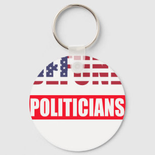 Porte-clés Supprimer les fonds aux politiciens