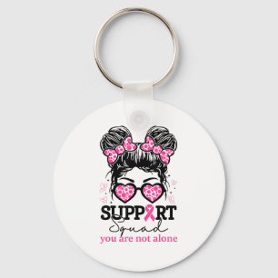 Porte-clés Suprt Squad Messy Bun Vous N'Êtes Pas Seul Le Sein