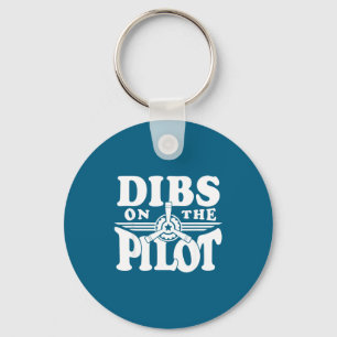 Porte-clés Sur Funny Dibs Pilot Humour Aviation