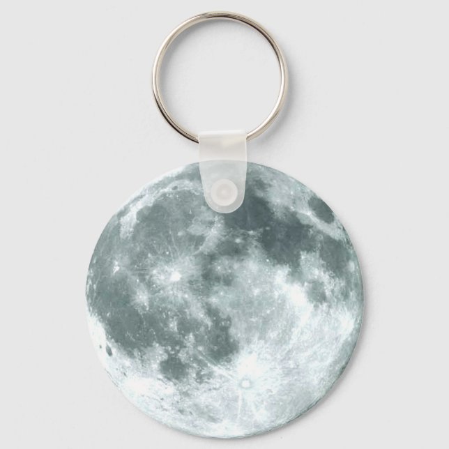 Porte-clés "SUR LA LUNE" Zipper-Pull & (Recto)