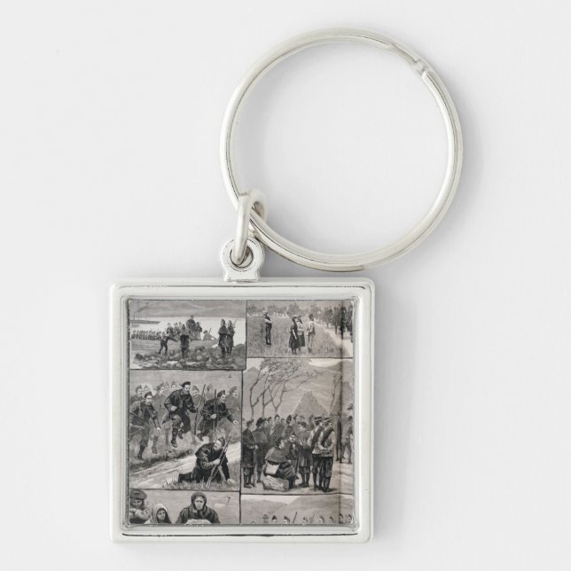 Porte-clés Sur le devoir d'expulsion en Irlande (Devant)