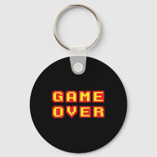Porte-clés Sur les jeux vidéo rétro vintage Cadeau de jeu Arc