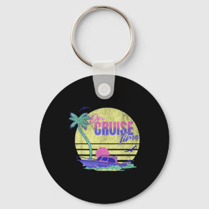 Porte-clés Sur un bateau de croisière Arbre à noix de coco Va