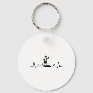Porte-clés Surf debout sur planche de surf Sup Surfing rythme