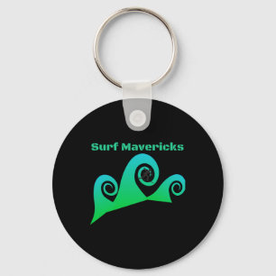 Porte-clés Surf Maverick's Surfing California Beaches