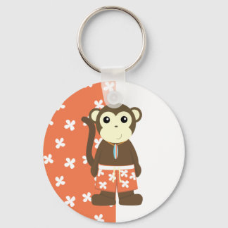 Porte-clés Surf singe