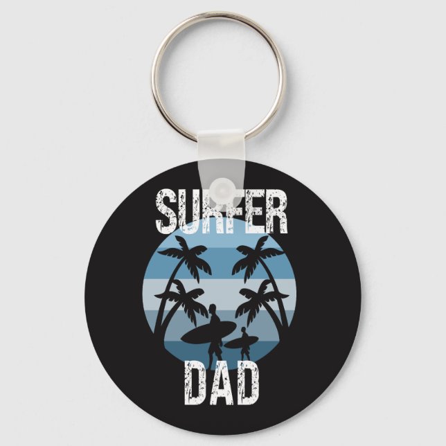 Porte-clés Surfer papa (Recto)