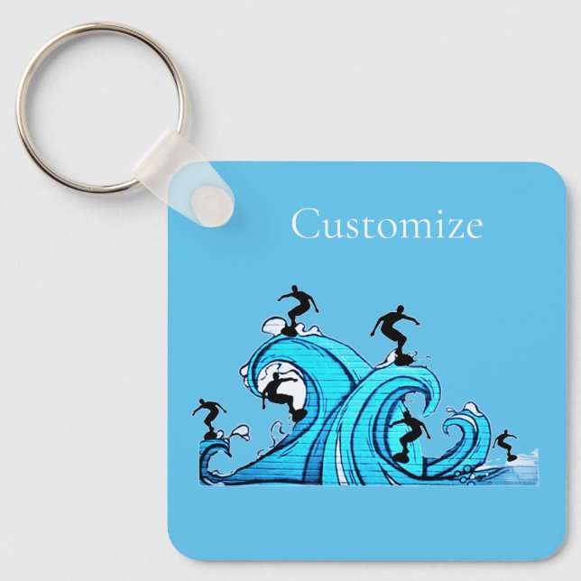 Porte-clés Surfers Partout Thunder_Cove (Recto)