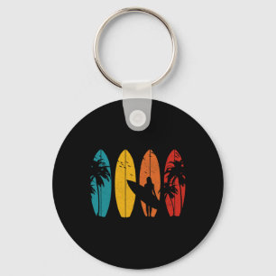 Porte-clés Surfeur Planche De Surf Vintage Surf Surf Surf 