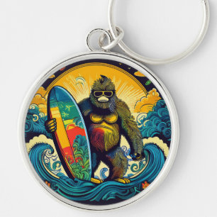 Porte-clés Surfin Bigfoot