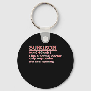Porte-clés Surgeon Definition Surgery Medical Doctor Neurolog