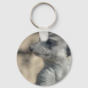 Porte-clés Suricate drôle