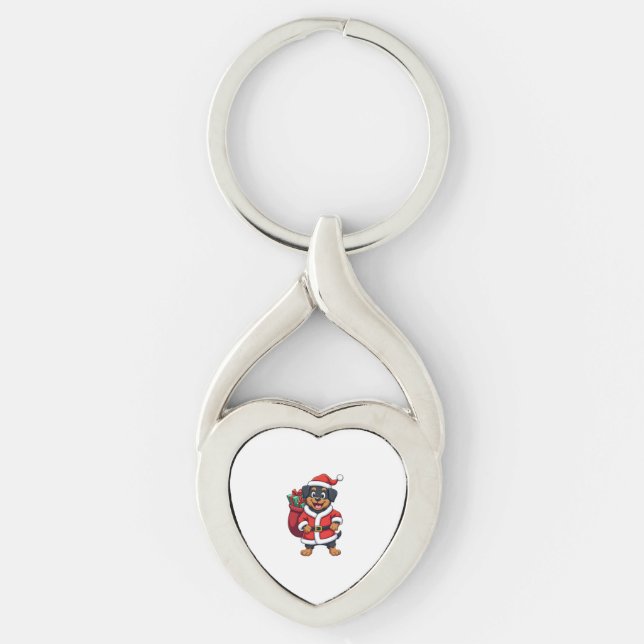 Porte-clés Surprise Cadeau Pomeranian (Devant)