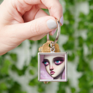 Porte-clés Surréalisme Pop personnalisé Mauvaise Journée Fill