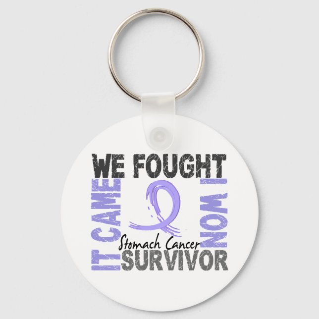 Porte-clés Survivant 5 Cancer de l'estomac (Recto)