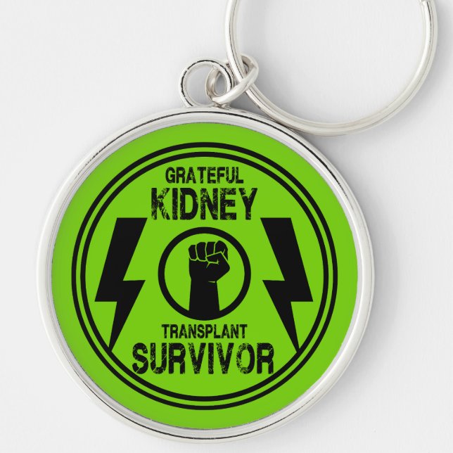 Porte-clés Survivant de la transplantation rénale (Devant)