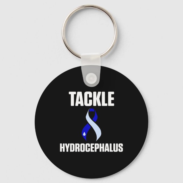 Porte-clés Survivant de l'hydrocéphalie Lutter contre le guer (Recto)
