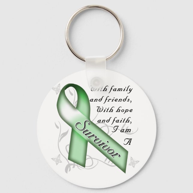 Porte-clés Survivant du cancer du rein (Recto)