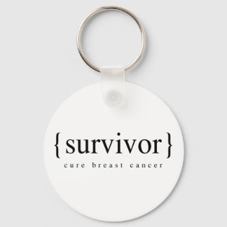 Porte-clés Survivant du cancer du sein