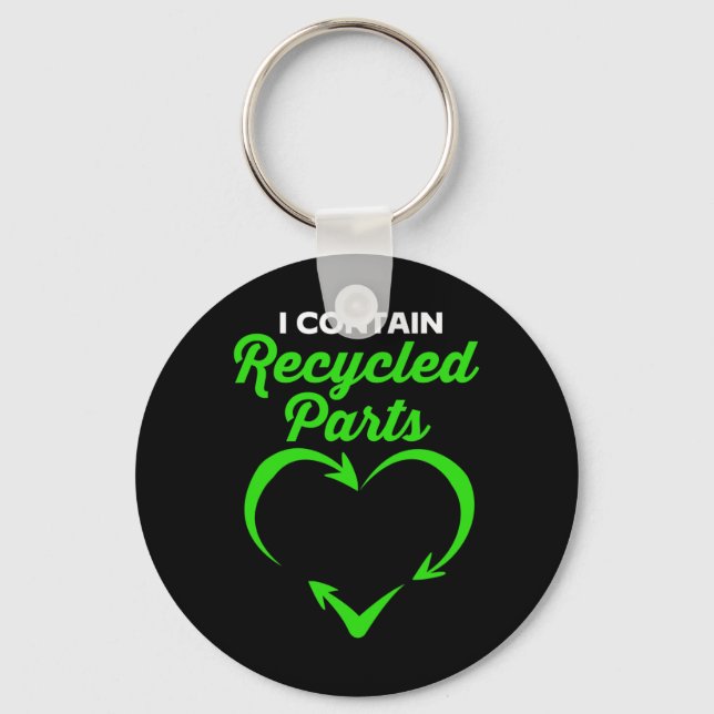 Porte-clés Survivant I contient des pièces Recyclées (Recto)