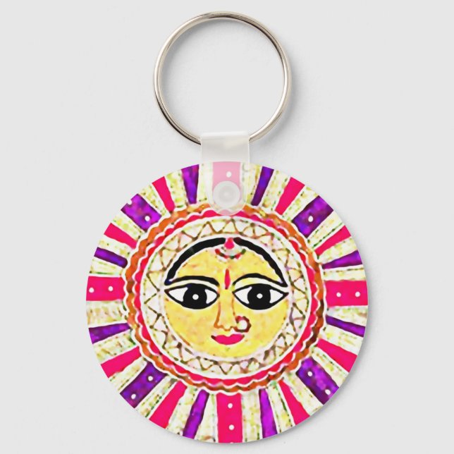 Porte-clés Surya Sun Goddess (Recto)