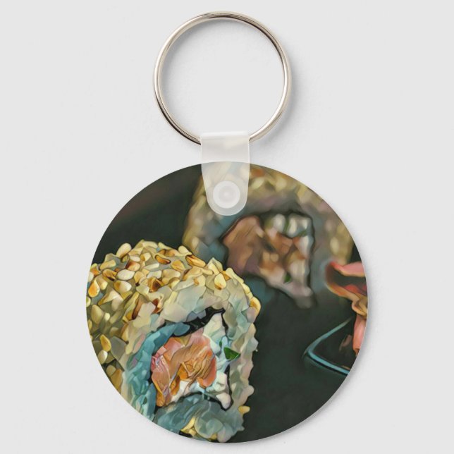 Porte-clés sushi japonais (Recto)
