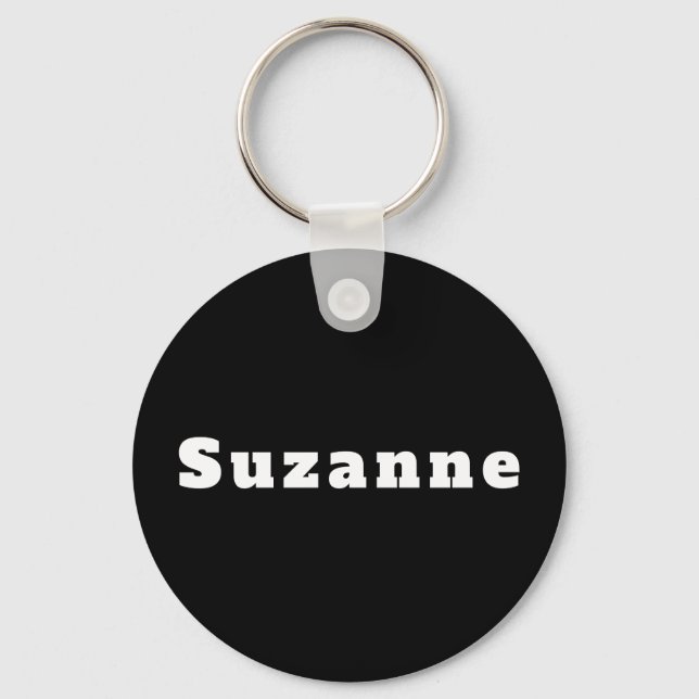 Porte-clés Suzanne (Recto)