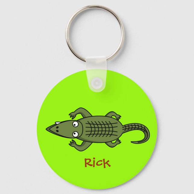 Porte-clés Swapthing l'alligator (Recto)