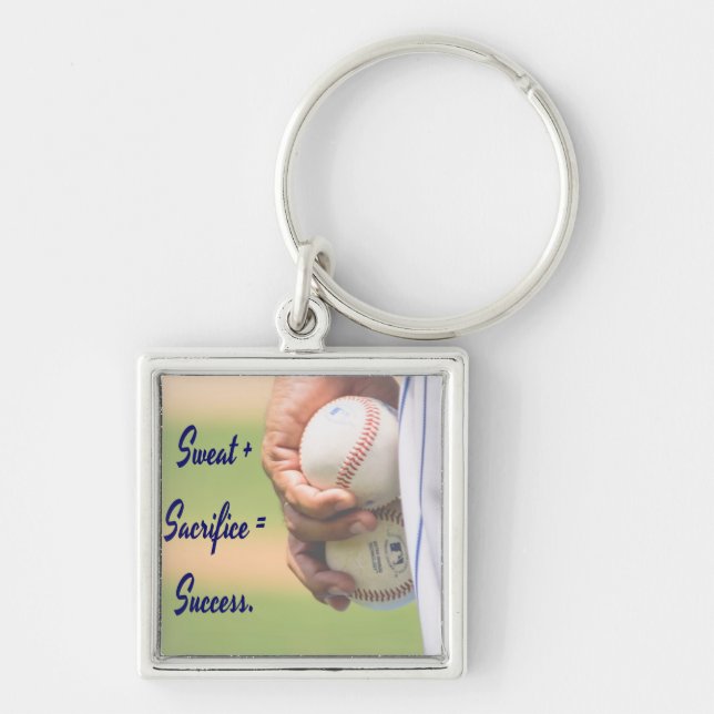 Porte-clés Sweat plus Sacrifice égale Succès BASEBALL (Devant)