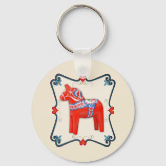 Porte-clés Swedish Dala